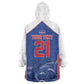 World Football 2026 Cape Verde Custom Wearable Blanket Hoodie Tubaroes Azuis Blue Shark - African Pride