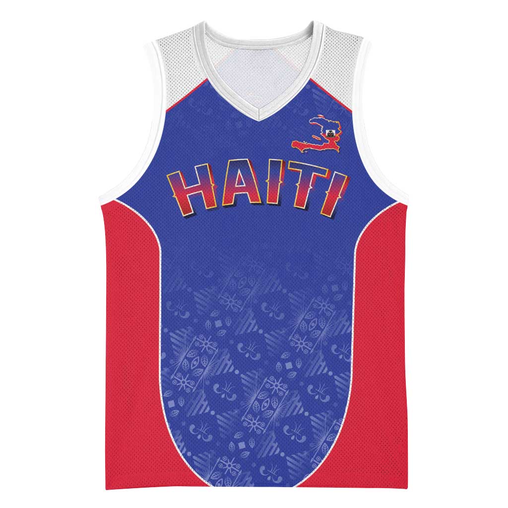 World Football 2026 Afro-Haiti Custom Basketball Jersey Together For Ayiti Blue Style - African Pride