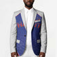 World Football 2026 Afro-Haiti Custom Blazer Together For Ayiti Blue Style - African Pride