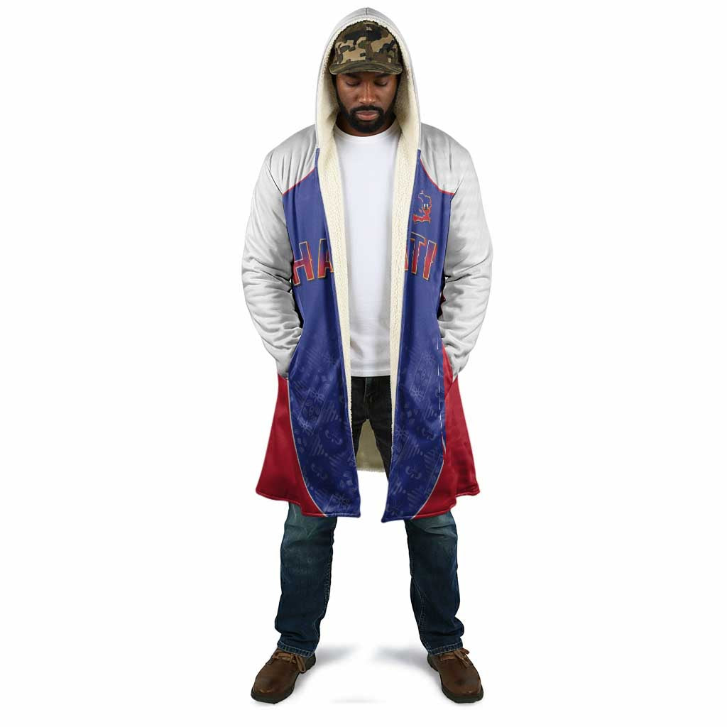World Football 2026 Afro-Haiti Custom Cloak Together For Ayiti Blue Style - African Pride