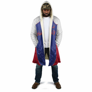 World Football 2026 Afro-Haiti Custom Cloak Together For Ayiti Blue Style - African Pride