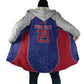 World Football 2026 Afro-Haiti Custom Cloak Together For Ayiti Blue Style - African Pride