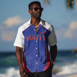 World Football 2026 Afro-Haiti Custom Hawaiian Shirt Together For Ayiti Blue Style - African Pride