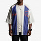 World Football 2026 Afro-Haiti Custom Kimono Together For Ayiti Blue Style - African Pride