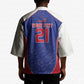 World Football 2026 Afro-Haiti Custom Kimono Together For Ayiti Blue Style - African Pride
