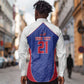 World Football 2026 Afro-Haiti Custom Long Sleeve Button Shirt Together For Ayiti Blue Style - African Pride