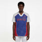 World Football 2026 Afro-Haiti Custom Scrub Top Together For Ayiti Blue Style - African Pride