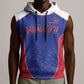 World Football 2026 Afro-Haiti Custom Sleeveless Hoodie Together For Ayiti Blue Style - African Pride