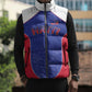 World Football 2026 Afro-Haiti Custom Sleeveless Puffer Jacket Together For Ayiti Blue Style - African Pride