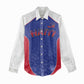 World Football 2026 Afro-Haiti Custom Women Casual Shirt Together For Ayiti Blue Style - African Pride