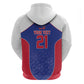 World Football 2026 Afro-Haiti Custom Zip Hoodie Together For Ayiti Blue Style - African Pride