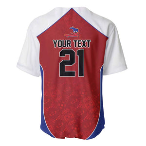 World Football 2026 Afro-Haiti Custom Baseball Jersey Together For Ayiti Red Style - African Pride