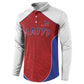 World Football 2026 Afro-Haiti Custom Button Sweatshirt Together For Ayiti Red Style