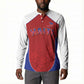 World Football 2026 Afro-Haiti Custom Button Sweatshirt Together For Ayiti Red Style