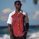 World Football 2026 Afro-Haiti Custom Hawaiian Shirt Together For Ayiti Red Style - African Pride