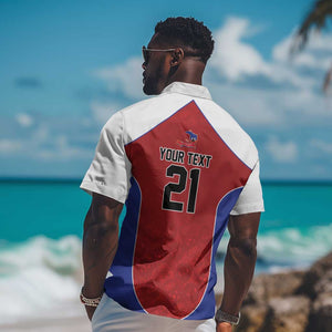 World Football 2026 Afro-Haiti Custom Hawaiian Shirt Together For Ayiti Red Style - African Pride