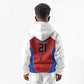 World Football 2026 Afro-Haiti Custom Kid Hoodie Together For Ayiti Red Style - African Pride