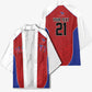 World Football 2026 Afro-Haiti Custom Kimono Together For Ayiti Red Style - African Pride