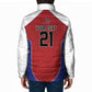 World Football 2026 Afro-Haiti Custom Padded Jacket Together For Ayiti Red Style - African Pride