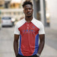 World Football 2026 Afro-Haiti Custom Polo Shirt Together For Ayiti Red Style - African Pride