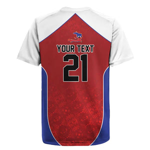 World Football 2026 Afro-Haiti Custom Rugby Jersey Together For Ayiti Red Style - African Pride