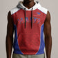 World Football 2026 Afro-Haiti Custom Sleeveless Hoodie Together For Ayiti Red Style - African Pride