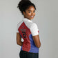 World Football 2026 Afro-Haiti Custom Women Polo Shirt Together For Ayiti Red Style - African Pride