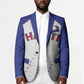 World Football 2026 Afro-Haiti Custom Blazer Together For Ayiti White Style - African Pride