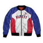 World Football 2026 Afro-Haiti Custom Bomber Jacket Together For Ayiti White Style - African Pride