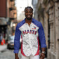 World Football 2026 Afro-Haiti Custom Long Sleeve Button Shirt Together For Ayiti White Style - African Pride