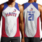 World Football 2026 Afro-Haiti Custom Men Tank Top Together For Ayiti White Style - African Pride