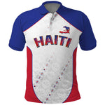 World Football 2026 Afro-Haiti Custom Polo Shirt Together For Ayiti White Style - African Pride