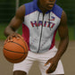 World Football 2026 Afro-Haiti Custom Sleeveless Zip Hoodie Together For Ayiti White Style - African Pride