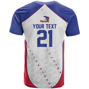 World Football 2026 Afro-Haiti Custom T shirt Together For Ayiti White Style - African Pride