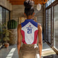 World Football 2026 Afro-Haiti Custom Women Sleeveless Polo Shirt Together For Ayiti White Style - African Pride