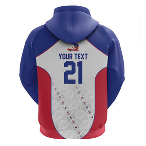 World Football 2026 Afro-Haiti Custom Zip Hoodie Together For Ayiti White Style - African Pride