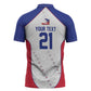 World Football 2026 Afro-Haiti Custom Zipper Polo Shirt Together For Ayiti White Style - African Pride