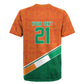 World Football 2026 Ivory Coast Custom Rugby Jersey African Adinkra Pattern - African Pride