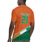 World Football 2026 Ivory Coast Custom Rugby Jersey African Adinkra Pattern - African Pride
