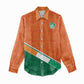 World Football 2026 Ivory Coast Custom Women Casual Shirt African Adinkra Pattern - African Pride