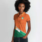 World Football 2026 Ivory Coast Custom Women Polo Shirt African Adinkra Pattern - African Pride
