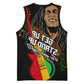 Legend Bob Get Up Stand Up Basketball Jersey Black Jamaican Reggae Multicolored - African Pride