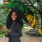 Personalized Rastafarian Lion Legend Bob Umbrella Black Jamaican Reggae Sketch Portrait