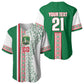 Algeria Tasqa n Umadal Custom Baseball Jersey Amazigh Desert Pattern Edition