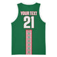 Algeria Tasqa n Umadal Custom Basketball Jersey Amazigh Desert Pattern Edition