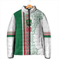 Algeria Tasqa n Umadal Custom Padded Jacket Amazigh Desert Pattern Edition