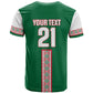 Algeria Tasqa n Umadal Custom T shirt Amazigh Desert Pattern Edition