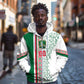 Algeria Tasqa n Umadal Custom Zip Hoodie Amazigh Desert Pattern Edition
