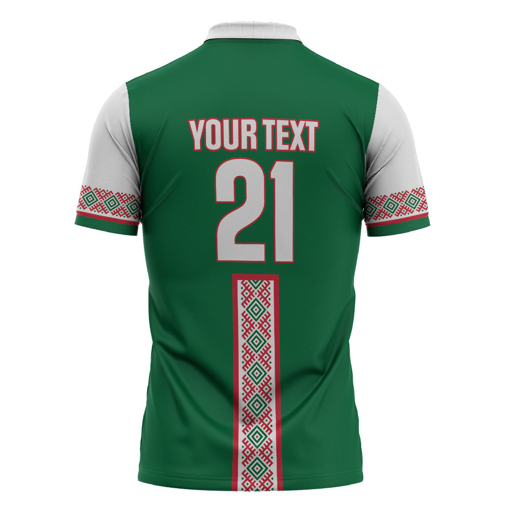 Algeria Tasqa n Umadal Custom Zipper Polo Shirt Amazigh Desert Pattern Edition