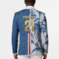 Cabo Verde Kopa di Mundu Custom Blazer Atlantic Waves Blue Edition